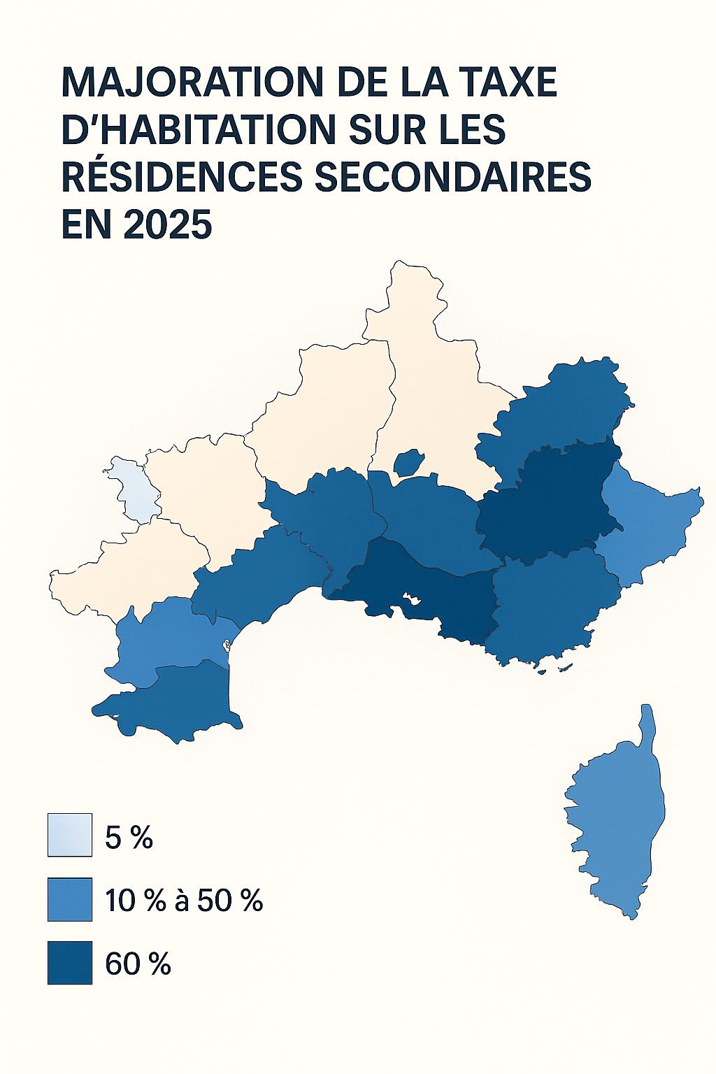 La taxe d’habitation recentrée sur les résidences secondaires en 2025