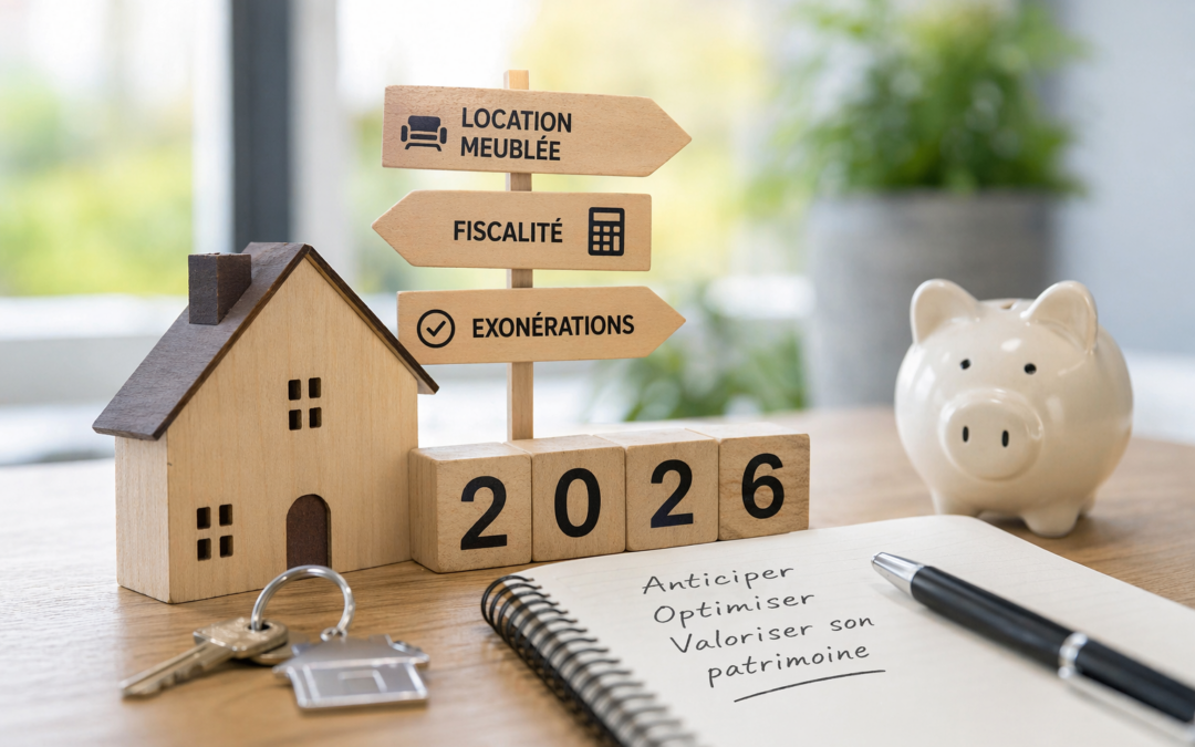 Location meublée en 2026 : nouvelles exonérations fiscales et stratégies